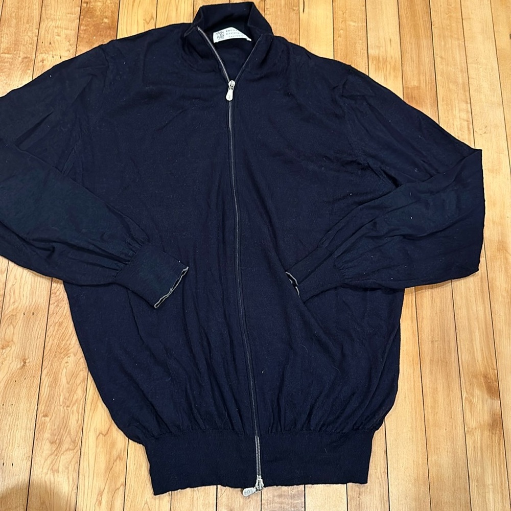 Brunello Cucinelli - Cardigan Zip (Wool/Cashmere)